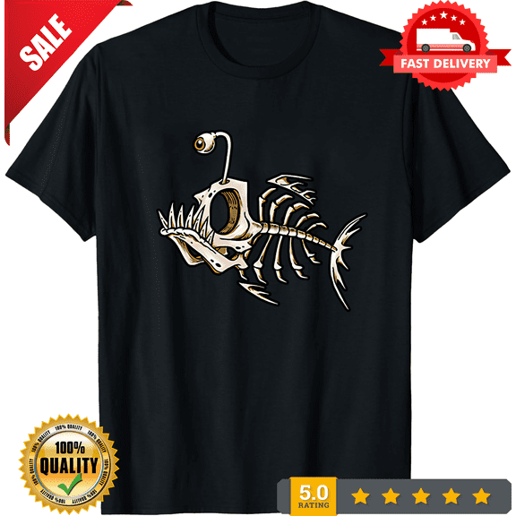 Big and tall t-shirt fish bones fishing graphic tee shirt tall shirts for men, LIMITED EDITION-TH66969