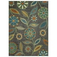 thumbnail image 1 of Maples Rugs Tapis de Zone Floral Réggie pour Salon et Chambre [Fabriqué aux États-Unis], Multi, 7 x 10, 1 of 4