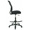 thumbnail image 4 of Big Man's Dark AirGrid Back with Black Mesh Seat Drafting Chair, 4 of 8