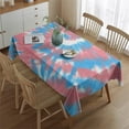 thumbnail image 2 of Colorful Tie Dye Pattern Rectangle Tablecloth 60"x84",Waterproof Polyester Rectangle Table Cloth, Wipeable Spillproof Polyester Tablecloth for Dining, Camping, Indoor and Outdoor, 2 of 5