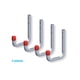 thumbnail image 2 of Ganchos pared grande, acero galvanizado, 150x210mm, 2 of 4