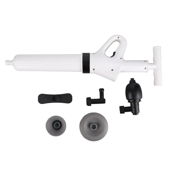 Émbolo de tubería, Émbolo de inodoro Desbloqueador de drenaje Émbolo de inodoro Émbolo de presión de aire Instalación sin esfuerzo NikouMX herramienta