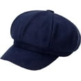 thumbnail image 3 of CoCopeaunts Octagonal Newsboy Cap Autumn Winter Hats for Women Warm Fashion Ladies Casual Solid Woolen Beret Hat Painter Cap, 3 of 7