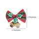 thumbnail image 3 of Mini Lazos Navideños, Juego de 4 Piezas Dorado y Verde, de Terciopelo de Lino Suave, Decoración Festiva para Árboles, Coronas y Regalos, Accesorio Festivo Versátil, Tamaño 4,5 X 4,5 Cm., 3 of 6