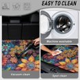 thumbnail image 3 of Yspwyqan Universal Car Trunk Mat 29" x 39", Grip-Backed Season-Resistant Rear Trunk Mat, Vibrant Boho Floral Easy to Clean Auto Interior Accessory for Most Wagons for Women Gifts, 3 of 7