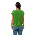 thumbnail image 3 of PRETTY GARDEN Women's Flower Mockneck Sweater, Sizes S-XXL, 3 of 6