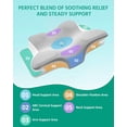 thumbnail image 3 of Adjustable Cervical Neck Pillow for Sleeping, Memory Foam Nuzzle Pillow for Back and Shoulder Pain Relief, Ergonomic Contour Side Sleeper Pillows for Neck Support with Armrest, 3 of 4