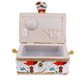 thumbnail image 4 of vintage impreso cesta de costura floral caja de almacenamiento artesanía herramienta organizador naranja Sunnimix Cesta de costura de bricolaje, 4 of 8