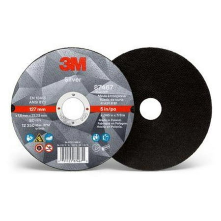 

3m Abrasive Cut-Off Wheel 100 Grit 3 dia. 87457