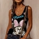 thumbnail image 5 of Camiseta sin mangas de los años 90, camiseta divertida de Disney Mickey Mouse, camiseta con patrón de punto para mujer, ropa de calle, 5 of 5