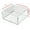 Clear, variant on T'z Tagz New 3x3x2 Clear Acrylic Display Riser Box Cube Pedestal Stand