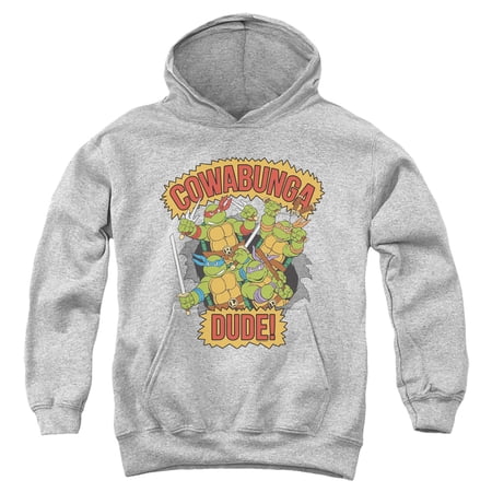 TMNT Teenage Mutant Ninja Turtles Cowabunga Dude Unisex Youth Pull-Over Hoodie