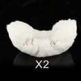 thumbnail image 2 of Fundas para patines de hielo, suaves y ligeras, portátiles, para patines de hielo, hombres Blanco, 2 of 8