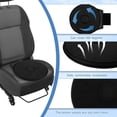 thumbnail image 4 of HLONK Rotating Car Seat 360 Degrees Rotating Seat Cushion Lightweight Portable Auto Seat Cushion Soft Anti Slip Rotating Car Seat, 4 of 10