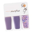 thumbnail image 1 of 3pcs Water Based Nail Polish Set Women Easy Peel Off Quick Dry Nail Polish for Dating Halloween Party T08, 1 of 5
