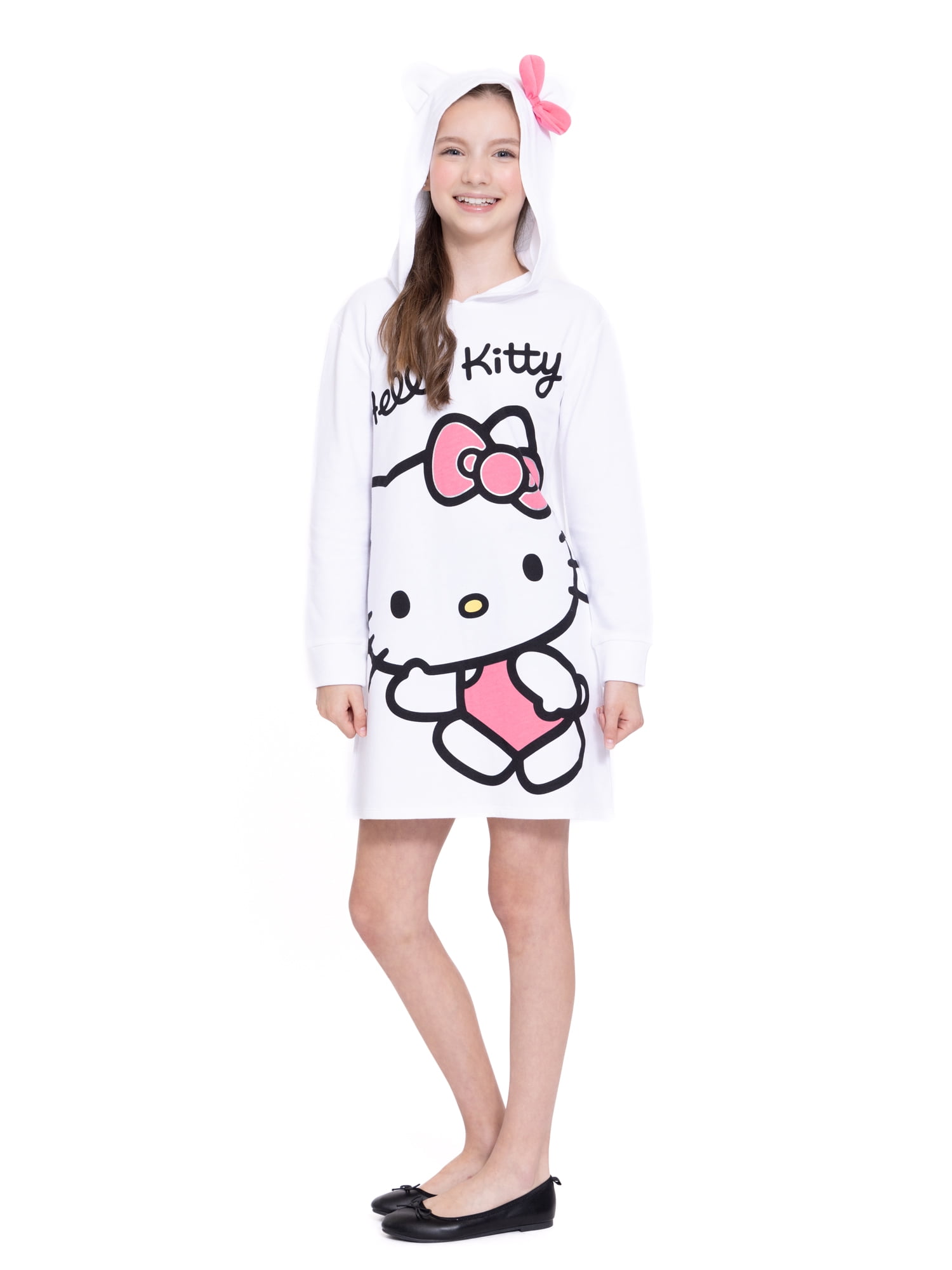 knee length dresses for ladies 50 Years Of Hello Kitty Bow Shrug Dress