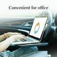 thumbnail image 6 of Car Steering Wheel Desk Laptop Tray Stand Portable Tablet Notebook Holder Car Food Eating Table Vehicle Multi-use Desk for Driver Black, 6 of 8
