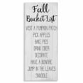 thumbnail image 2 of Stupell Industries Panneau Liste d'Automne Objectifs de Récolte Activités d'Automne, Conçu par Daphne Polselli Art Mural, 17 x 40, Toile, 2 of 4