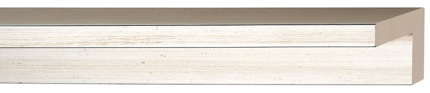 18x24 Canvas Frame White Solid Wood Floater Frame Width 1.75 Inches | Interior Frame Depth 1 1/8