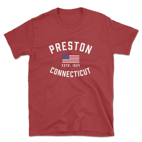 Preston Connecticut Patriot Men's Cotton T-Shirt