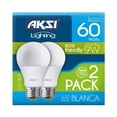 thumbnail image 1 of Foco Aksi Lighting Paquete con 2 focos Led, modelo 129021, 1 of 4