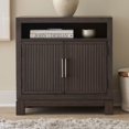thumbnail image 1 of Liberty Furniture Commode de Chevet Moderne avec Station de Recharge - Brun, 1 of 24