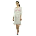 thumbnail image 3 of Bimba Sheer Kimono Kaftan Beach Cover-Up For Womens With tassel Details, 3 of 9