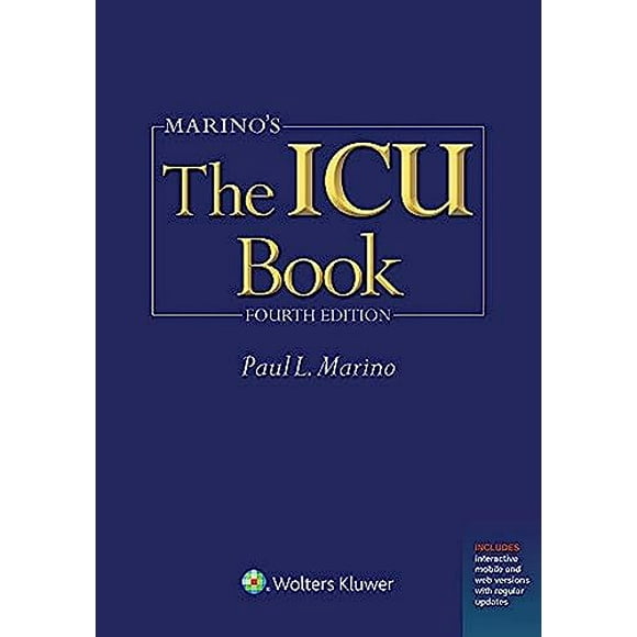 Marino'S The ICU Book: Imprimer + Ebook avec Mises à Jour