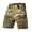 Camouflage, variant on Mens Outdoor Cargo Shorts Wear Resistant Rip Stop Work Hiking Fishing Shorts