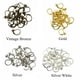thumbnail image 2 of 20 Piezas Cierres De Para oreja Plegables Brisuren Brisur DIY Joyería Artesanía 15 Mm Bronce Gloria Los Resultados Del Pendiente Leverback, 2 of 6