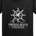 thumbnail image 4 of Inktastic Virginia Beach Va Nautical Youth T-Shirt, 4 of 5
