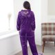 thumbnail image 4 of Pijamas de dibujos animados a juego para hombres y mujeres, mono con capucha de una pieza, franela, Panda, Unisex, Anime, Kigurumi, familia, Invierno, 4 of 4