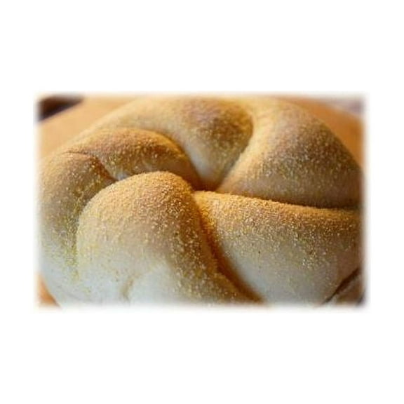 Burry Food Corn Dusted Kaiser Rolls, 2.8 Ounce - 96 per case.