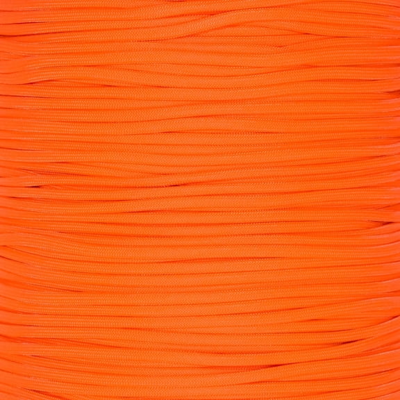 Paracord Planet - Neon Orange 550 Paracord : High-Quality Made in America Nylon Paracord Rope - 50' Hank