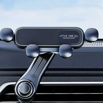 Universal Adjustable Car Phone Mount - Sturdy Non-Slip Gripper for Smartphones, GPS Devices, Hook-Type Dashboard/Windshield Vehicle Holder