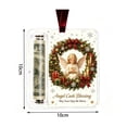 thumbnail image 3 of Christmas Cash Gift Ornament, Clear Acrylic Money Holder with Built-in Slot for Bills and Cards, Hanging Tree Decor, Creative Surprise Gift for Family, Friends and Coworkers, 3 of 6