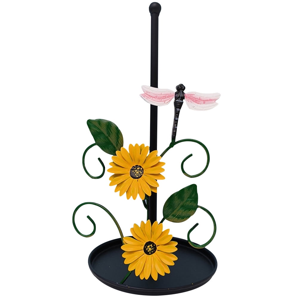 Desktop Paper Towel Holder Metal Paper Towel Rack Paper Towel Storage Rack