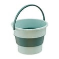 thumbnail image 3 of Cubo plegable, cesta práctica para la colada del hogar, cubo para la limpieza de la casa verde, 3 of 9