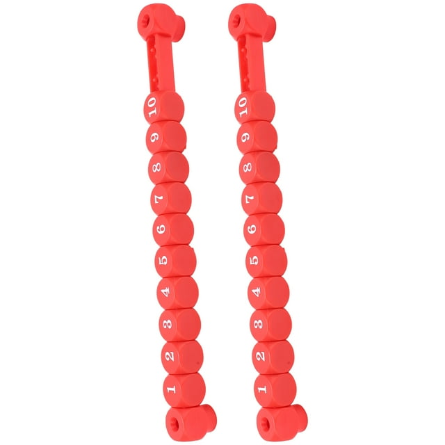 Table Football Counter, Foosball Scoreboard 2 Pieces Plastic Children Puzzle For Kids