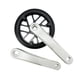 thumbnail image 4 of Juego de bielas para bicicleta de 32 dientes, repuesto de bielas cónicas cuadradas para bicicleta 14 cm, 4 of 9