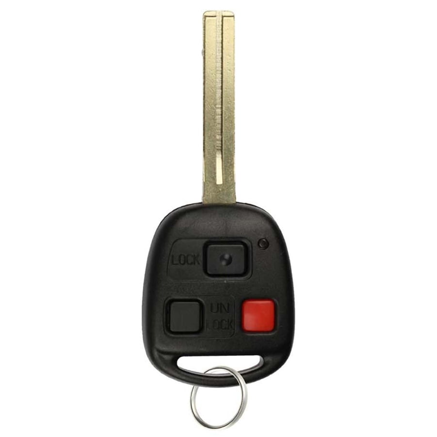 KeylessOption Just the Key Case Keyless Entry Remote Control Car Key Fob Shell Replacement for HYQ1512V Pack of 2 