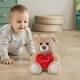 thumbnail image 1 of Animales de Peluche Suaves, Perro/Oso con Corazón Rojo, Lindos Juguetes para Regalar., 1 of 5