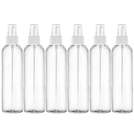 Green Glimmer Mist - MoYo Natural Labs Clear Pack of Large Fine Mist Pump Sprayers 8 oz mist spray Clear Pack of 6