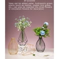 thumbnail image 4 of Chollius Home Decoration Vase with Transport Glass Simple Lines Container, 4 of 8