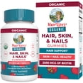 thumbnail image 4 of (2 pack) MaryRuth's Hair, Skin and Nails Biotin Gummies, Adult Vegan, 60 Count, 4 of 13