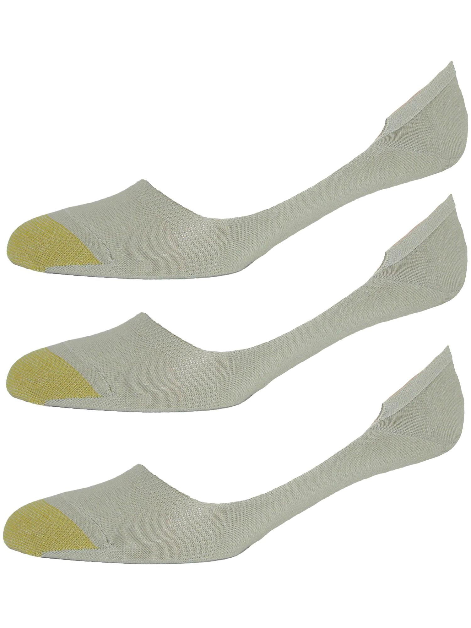 Gold Toe Extended Size Loafer No Show Liner Socks (3 Pair Pack) (Men's