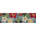thumbnail image 2 of Art Carpet Antigua Tropical Blue/Red Indoor/Outdoor Area Rug, 2 of 3