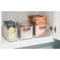 thumbnail image 3 of iDesign, Linus Collection Clear Recycled Plastic, Extra-Large Fridge and Freezer Organizer Bin, 3 of 5