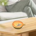 thumbnail image 1 of Cenicero Decorativo Multifuncional Con Forma De Tarta De Huevo Para Mesa De Oficina O Hotel., 1 of 8