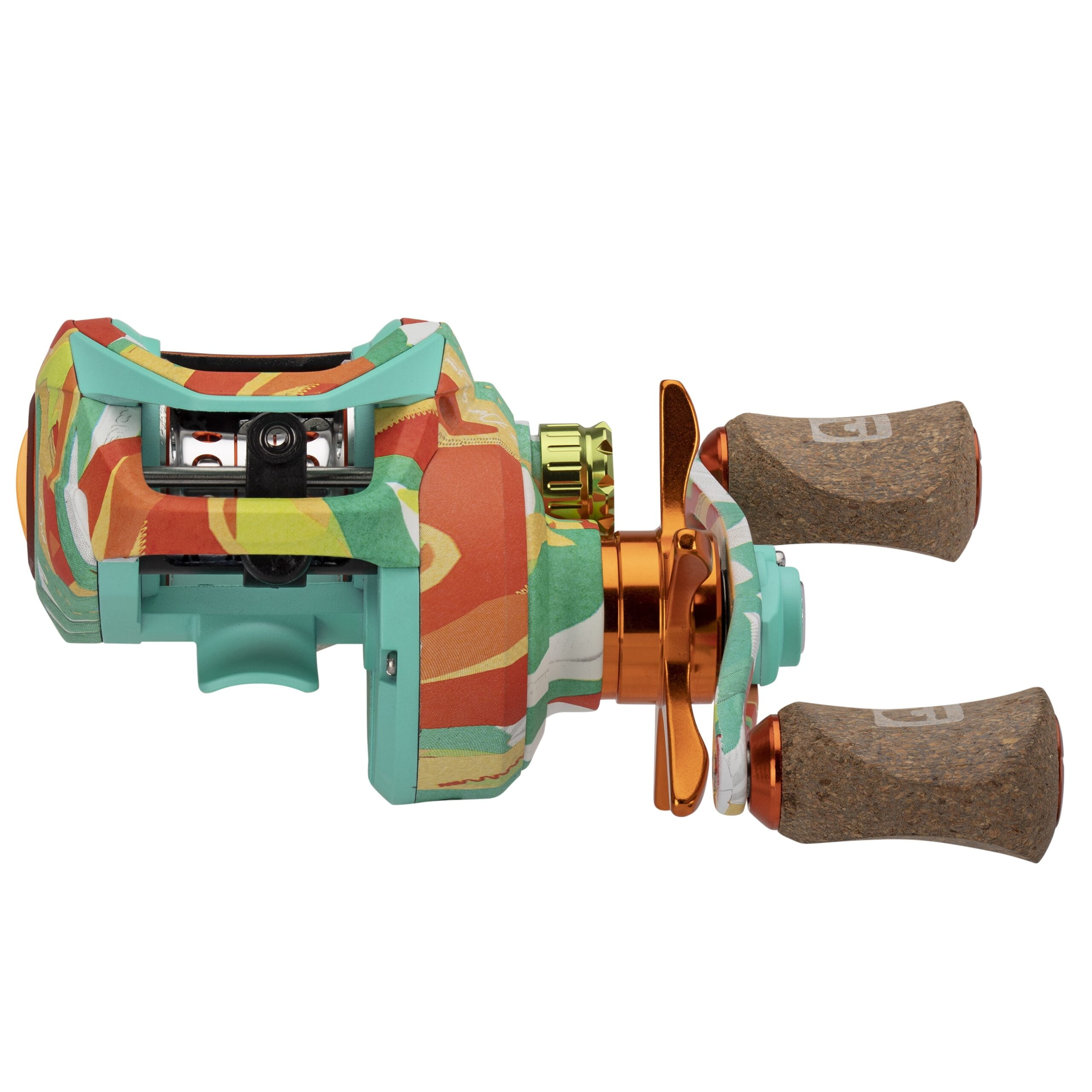 ProFISHiency Krazy 7.3:1 Left Hand Baitcast Reel for Freshwater and Saltwater Fishing
